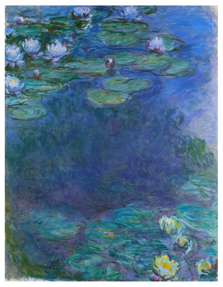 Claude Monet's Nympheas (c. 1914-17), the vertical 175 x 135.4 cm water-lilies canvas from the Sydell Miller collection that sold at Sotheby's New York on November 18, 2024 for $65.5 million